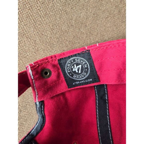 LA Angels '47 Brand Shamrock Patch Clover Adjustable Baseball Hat Cap - Picture 11 of 15